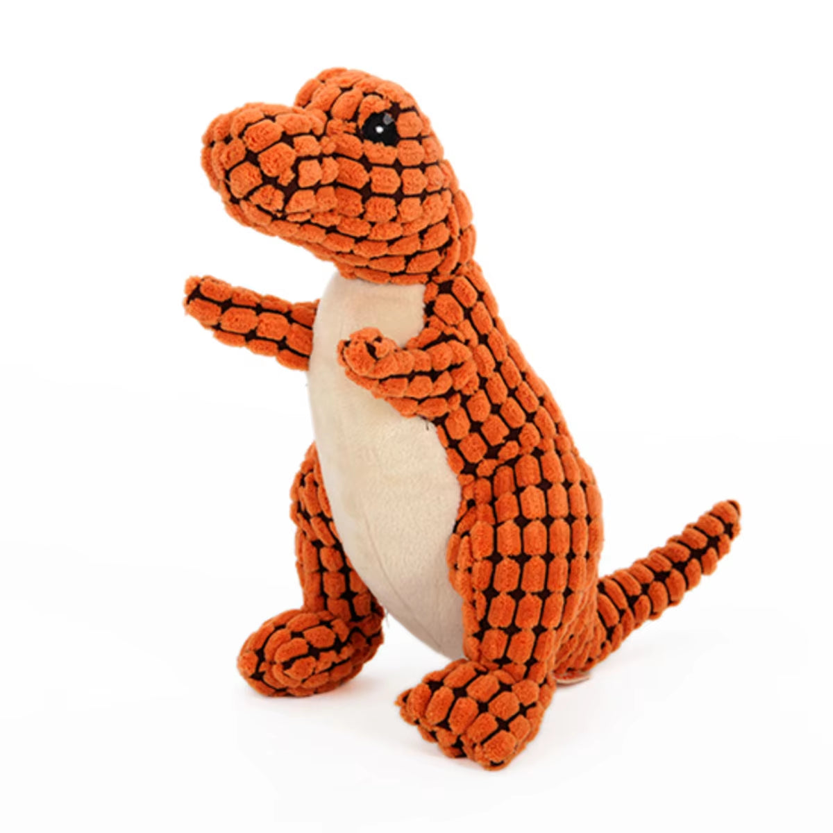 Dog Squeaky Plush Dinosaur