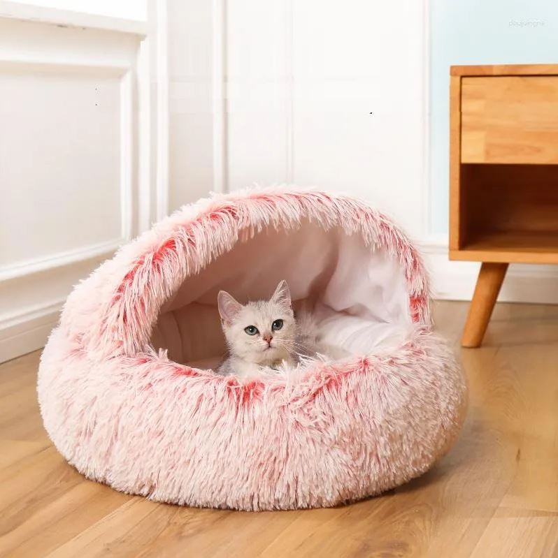 Chimken Treats Winter Cat Bed