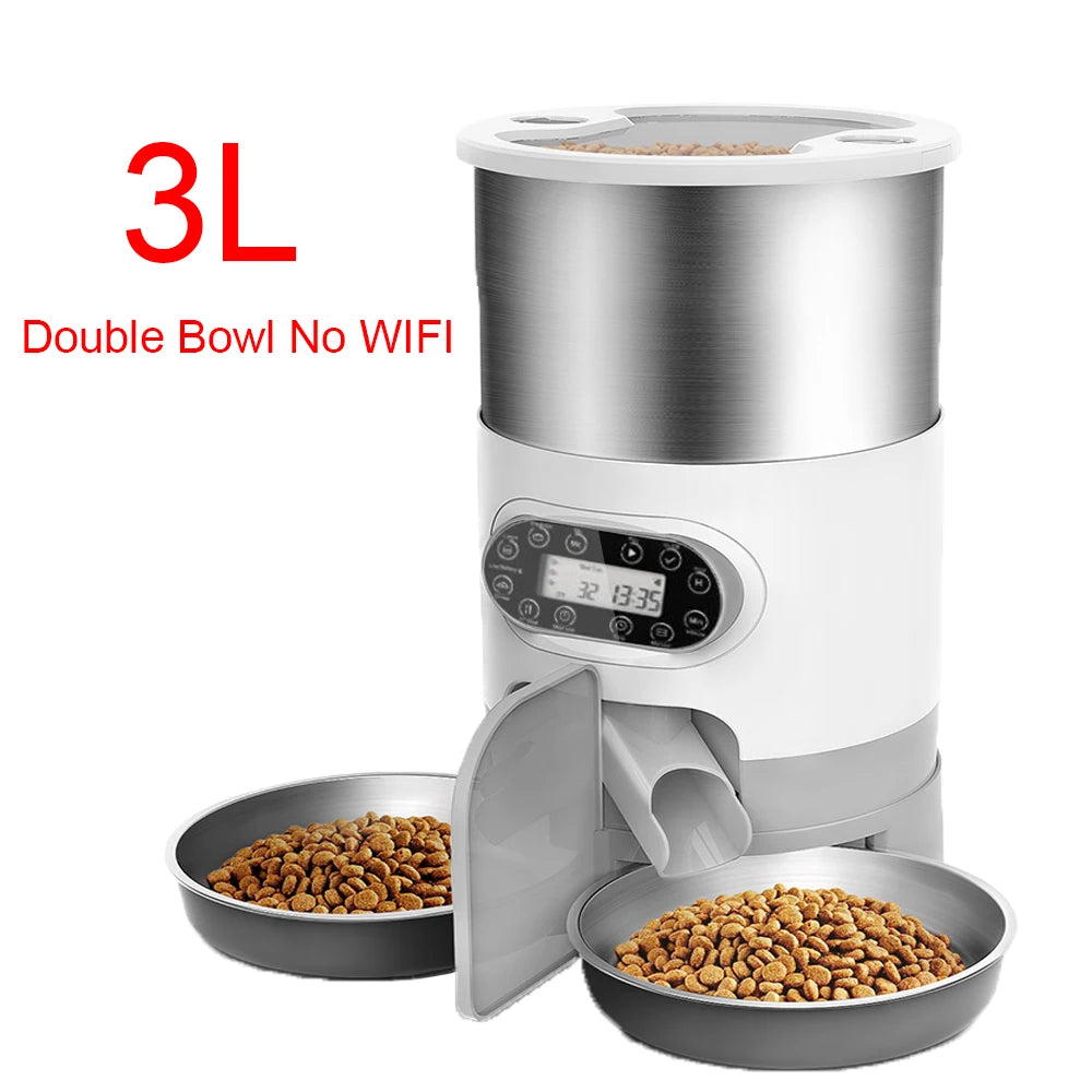Pet Feeder Dispenser for Cat and Dog