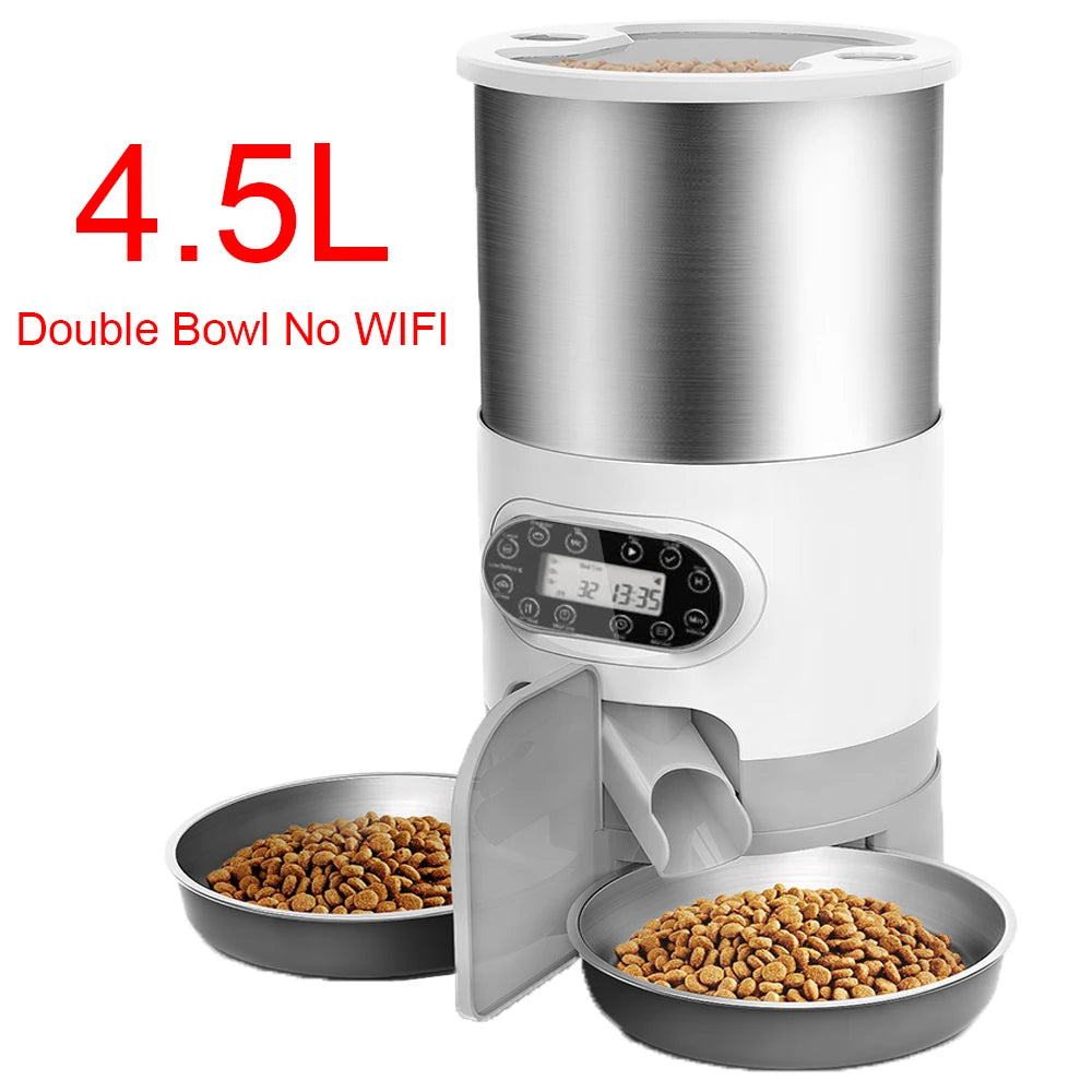 Pet Feeder Dispenser for Cat and Dog