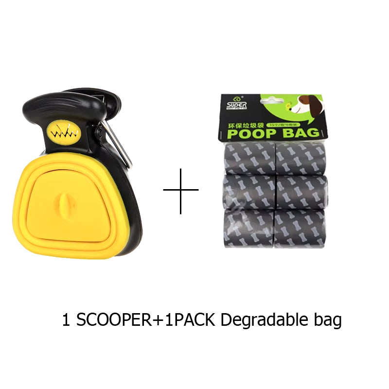  Travel Foldable Poop Bag Dispenser 