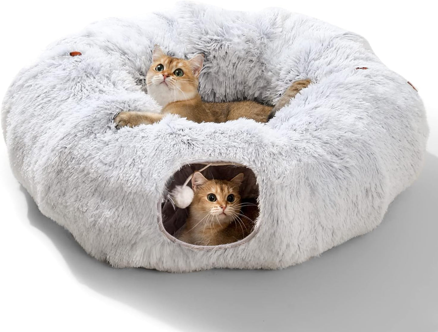 Cat Tunnel with Cat Bed