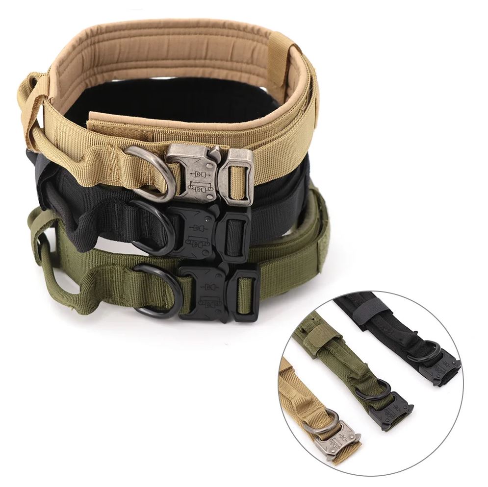 Adjustable Tactical K9 Dog Collar