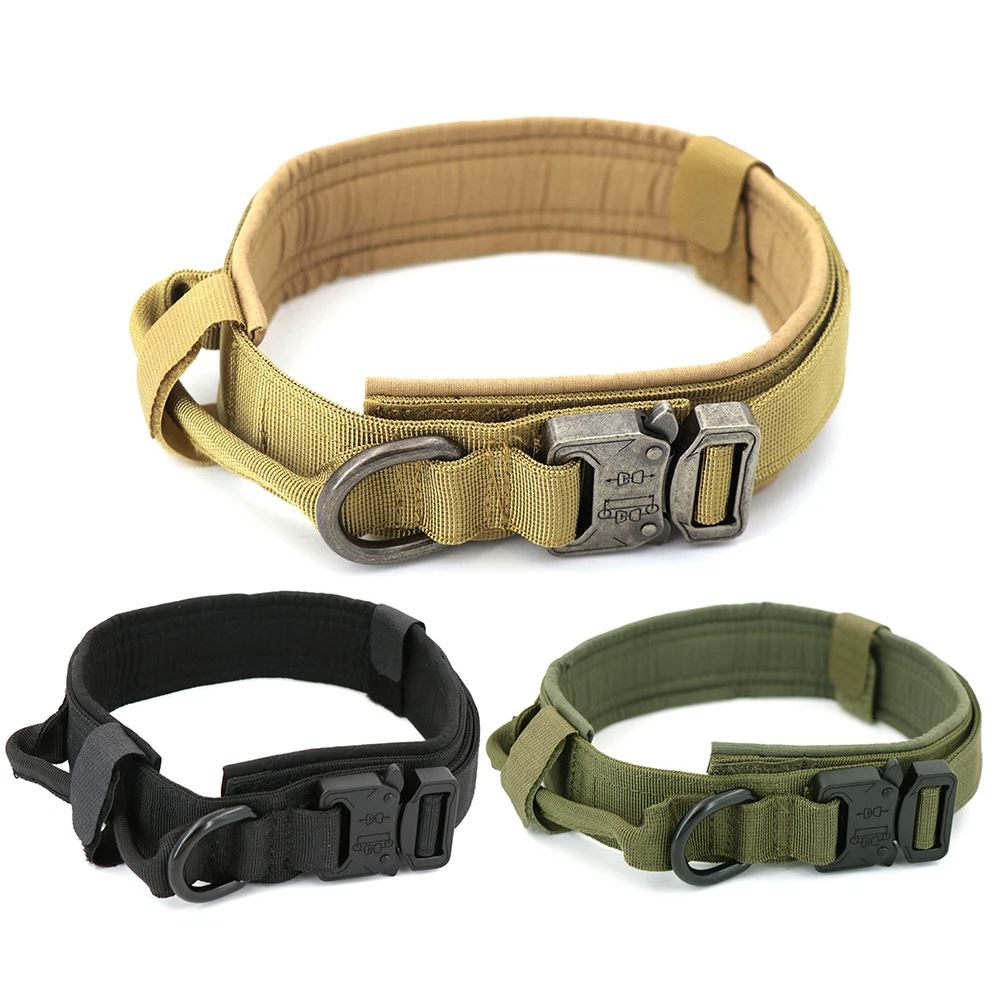 Adjustable Tactical K9 Dog Collar