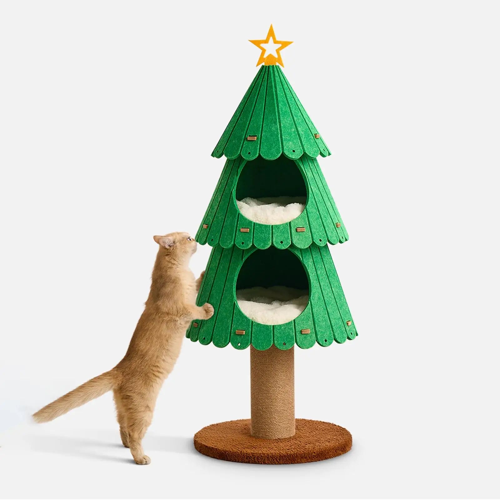 Christmas Cat Tree Tower 